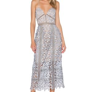 Self-Portrait Arabella midi dress